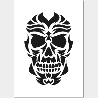 Skull Tattoo Posters and Art